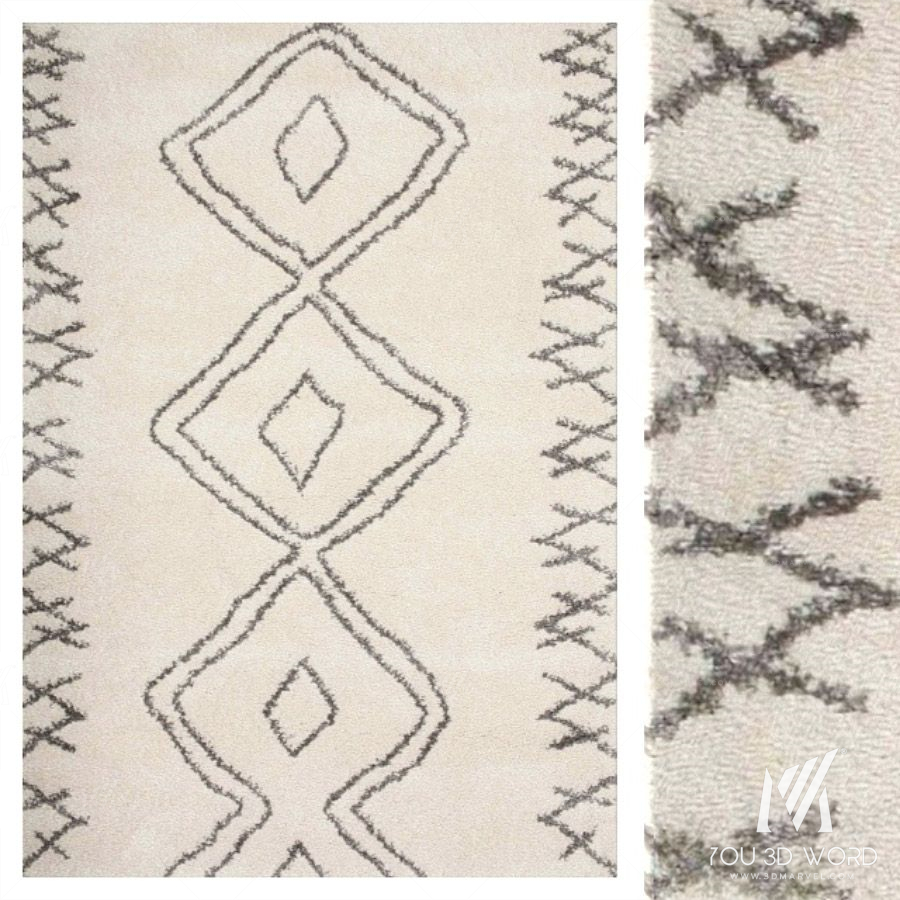 Carpet CarpetVista Berber Shaggy Massin CVD13398